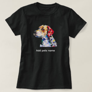 Cute Colourful Puppy Dog Design T-shirt