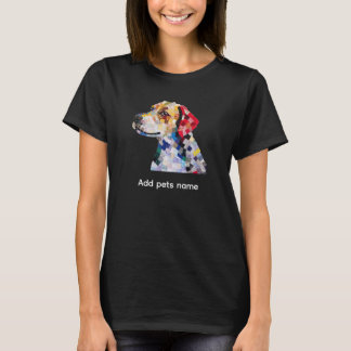 Cute Colourful Puppy Dog Design T-shirt