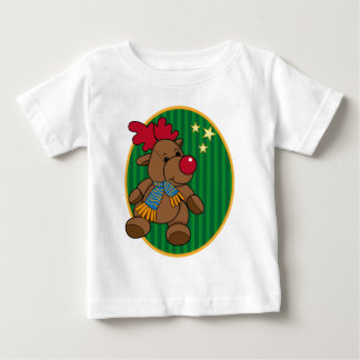 Cute, colourful Reindeer Design Baby T-Shirt