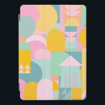 Cute Colourful Scandinavian Geometric Shape Collag iPad Pro Cover<br><div class="desc">Cute Colourful Scandinavian Geometric Shapes Collage iPad Cover</div>