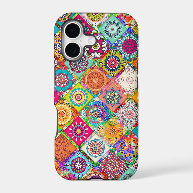 Cute colourful seamless decorative pattern (Back)