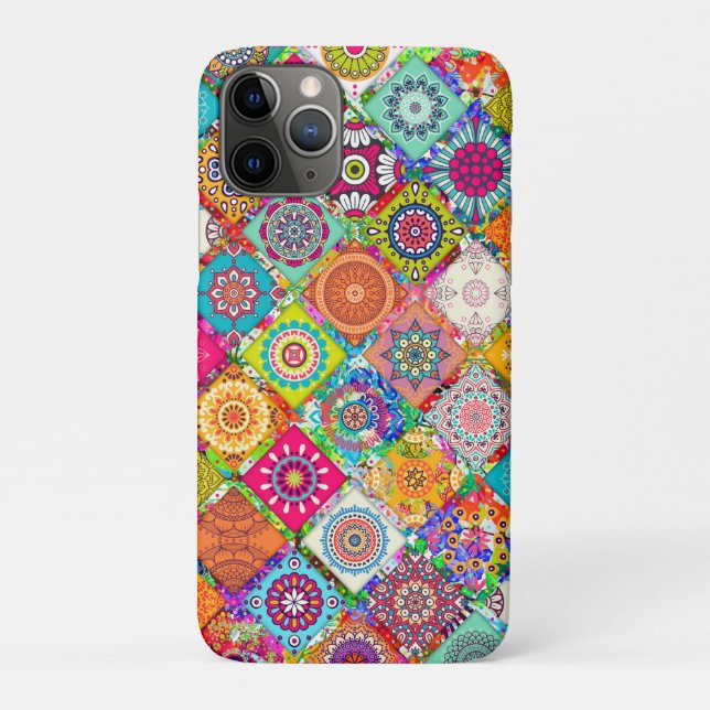 Cute colourful seamless decorative pattern Case-Mate iPhone case (Back)