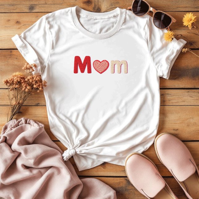 Cute Colourful Sentimental Mother's Day T-Shirt (Creator Uploaded)
