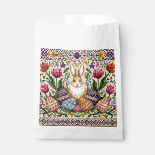 Cute/Colourful Spring/Easter fair isle Favour Bags