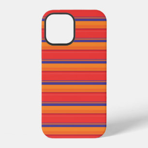 Cute colourful summer stripes iPhone 12 case