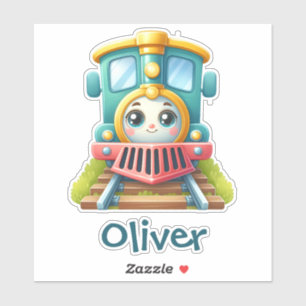 Cute Colourful Train