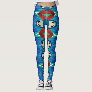 Cute colourful trendy "Ratti_Creative_Arts" Leggin Leggings