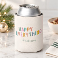 Cute Colourful Typography Happy Everything Custom