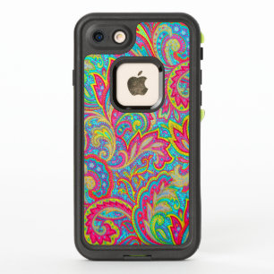 Cute colourful vintage floral design