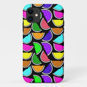 Cute colourful watermelon pattern iPhone 11 case