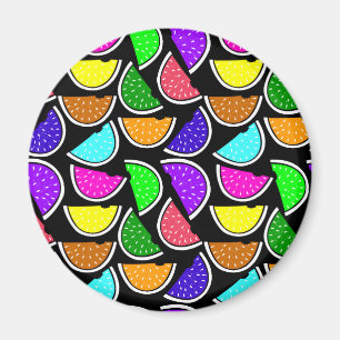 Cute colourful watermelon pattern magnet