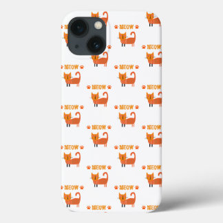 cute colourfull cat look great on i phone case