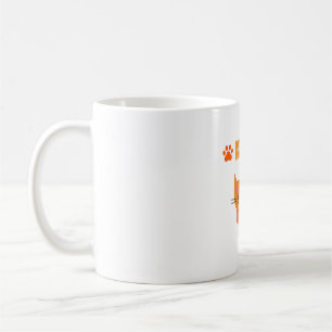 cute colourfull cat look great on mug