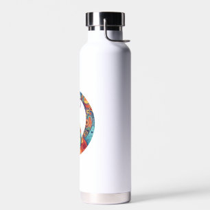 cute colurful cat design  water bottle