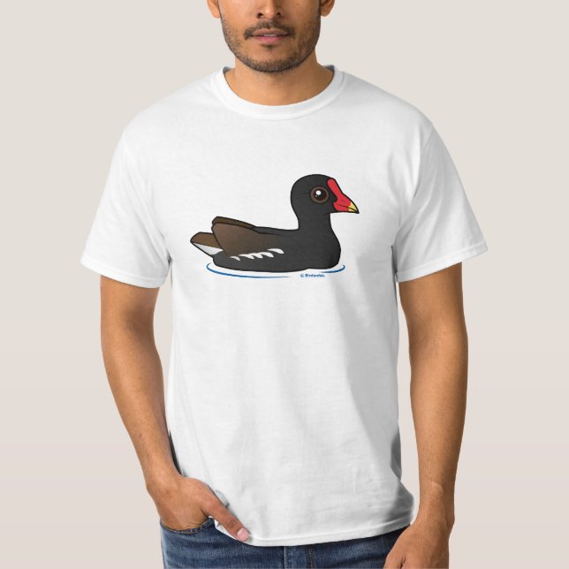 Cute Common Gallinule T-Shirt (Front)