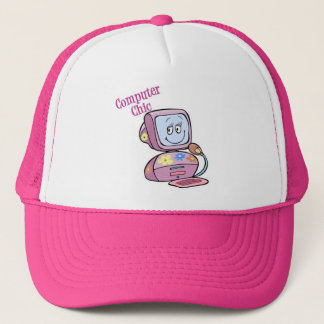 Cute Computer Chic Design Trucker Hat