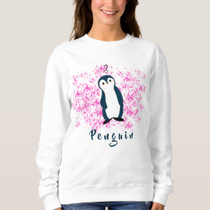 Cute Confused Penguin Sweatshirt