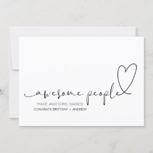 Cute Congratulations Pregnancy Congrats New Baby Card