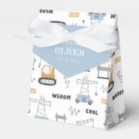 Cute Construction Crane Kids Any Age Birthday