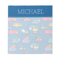 Cute Contruction Movers Pattern