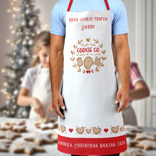 Cute Cookie Baking Christmas Apron