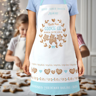 Cute Cookie Baking Christmas Apron