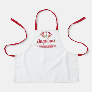 Cute Cookie Crew Personalized Christmas Apron