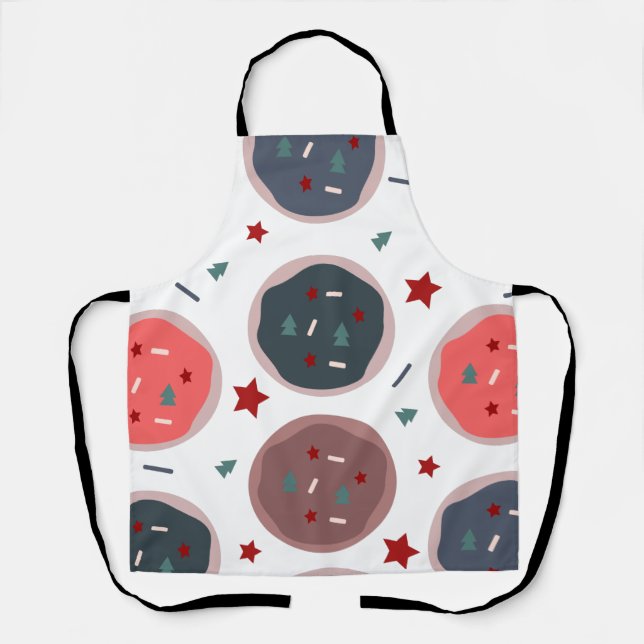 Cute Cookies Spinkles Bakery Sweet Apron (Front)