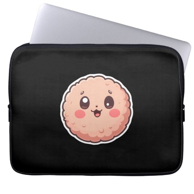 Cute Cookies Tablet & laptop Bag (Front)