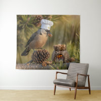 Cute Cooking Chef Nutcracker Bird