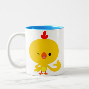 Cute Cool Cartoon Chicken Mug