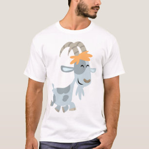 Cute Cool Cartoon  Goat Children T-Shirt