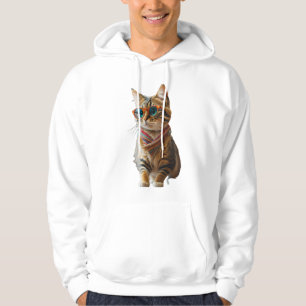 Cute Cool Cat   Hoodie