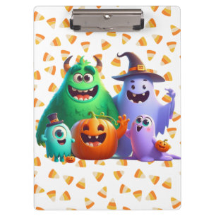 Cute  & Cool, Halloween Monsters   Clipboard