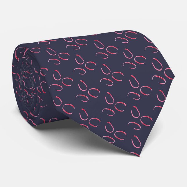 Cute Cool Unique Pattern  Tie (Rolled)
