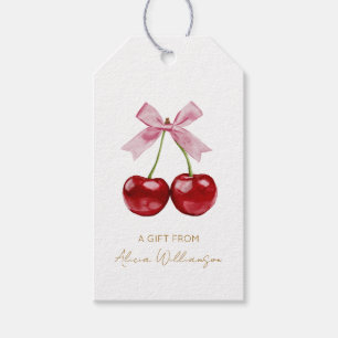 Cute Coquette Cherries Personalised Gift From Tags