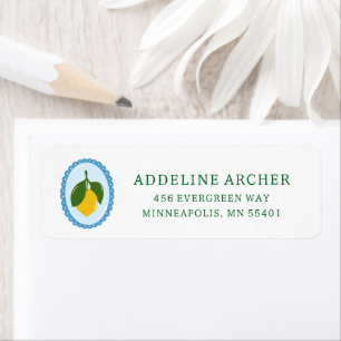 Cute Coquette Ruffled Frame & Lemon