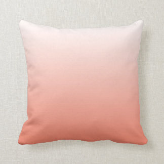 Cute Coral Ombre Cushion