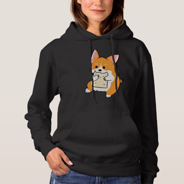 Cute Corgi  538 Hoodie (Front)