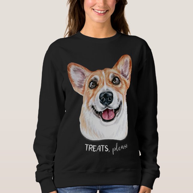 Cute Corgi  807 Sweatshirt (Front)