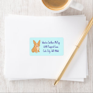 Cute Corgi Address Labels