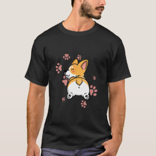 Cute Corgi Butt - Dog Lover Gift T-Shirt