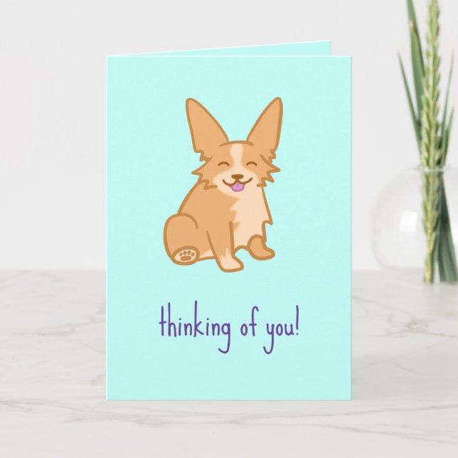 Cute Corgi Card (Front)