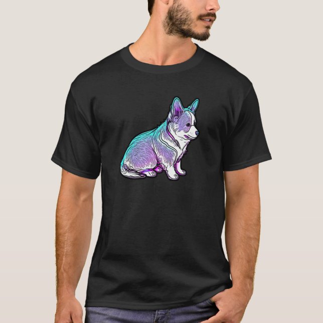 Cute Corgi Cool Pembroke Welsh Corgi  11 T-Shirt (Front)