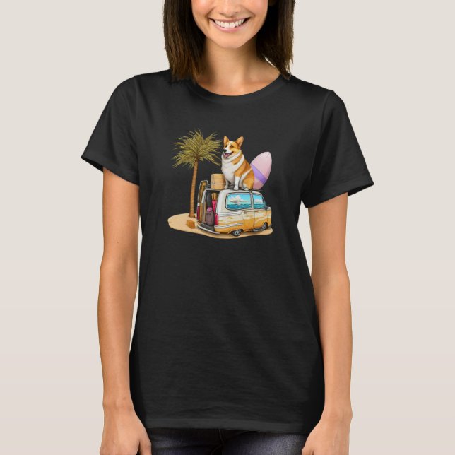 Cute Corgi Cool Pembroke Welsh Corgi  14 T-Shirt (Front)