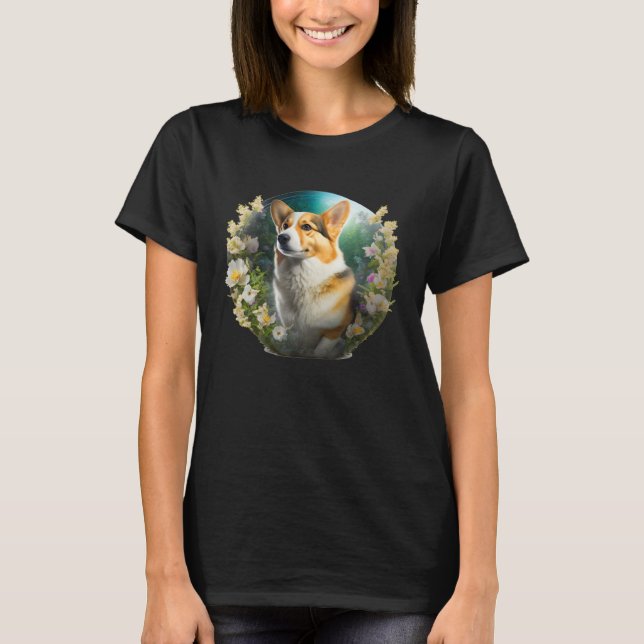 Cute Corgi Cool Pembroke Welsh Corgi  21 T-Shirt (Front)