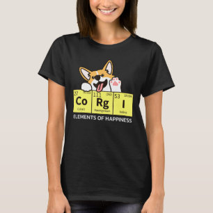 Cute Corgi Corgi Mum Corgi Dad Novelty T-Shirt