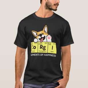 Cute Corgi Corgi Mum Corgi Dad Novelty T-Shirt