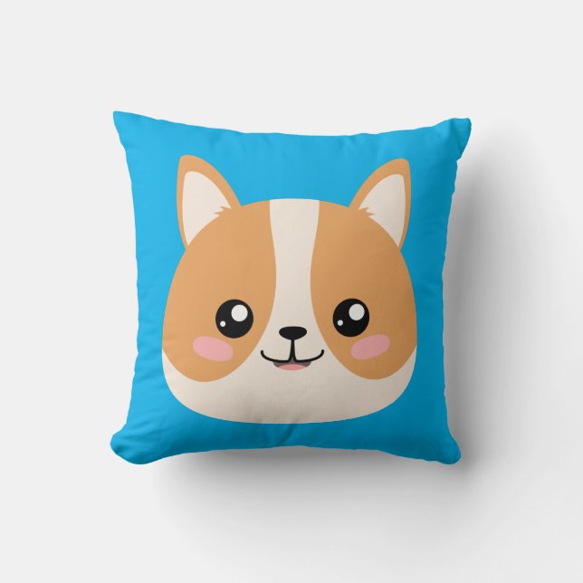 Cute Corgi Cushion (Front)