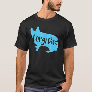 Cute Corgi Dad Corgi Welsh Pembroke Dog T-Shirt